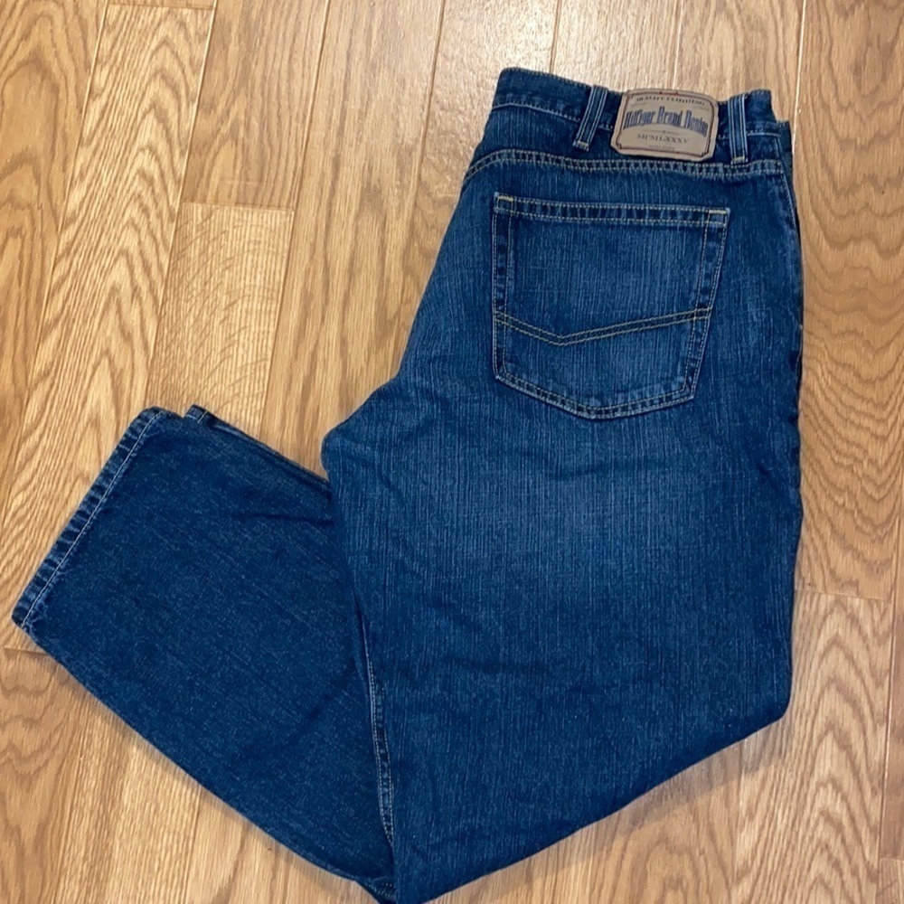 Tommy Hilfiger Men’s Classic Straight Blue Jeans (Size  40/32)